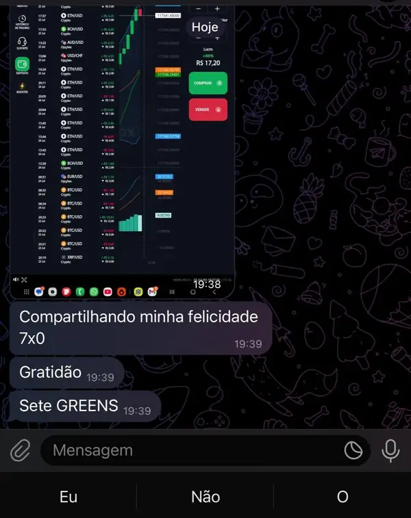 Depoimento de aluno — Sete Greens, gratidão