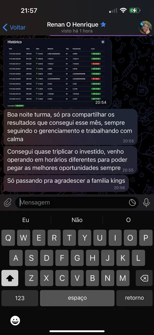 Depoimento de aluno — Renan Henrique triplicou o investido